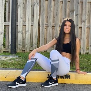 Sport leggings with Dri-Fit technology.